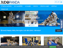 Tablet Screenshot of judopanda.pl